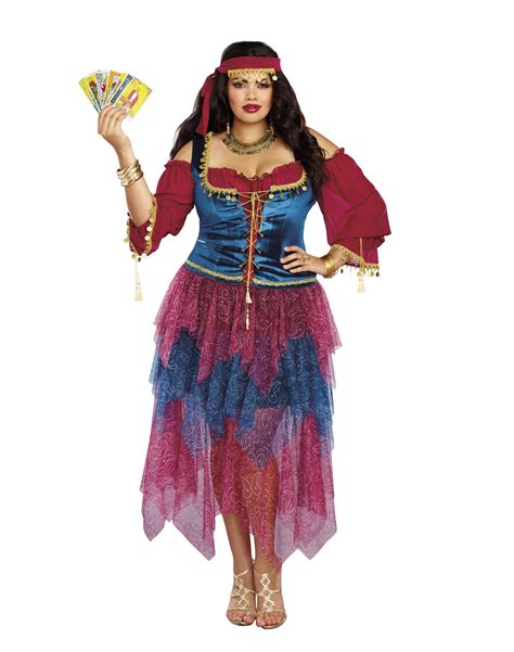 dreamgirl women s plus size gypsy costume