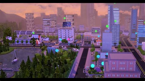 Sims 4 New Open World Mod Exploring Town Youtube