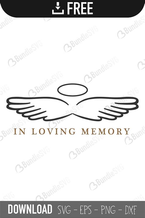 Free Free 140 Free Svg File In Loving Memory Svg SVG PNG EPS DXF File
