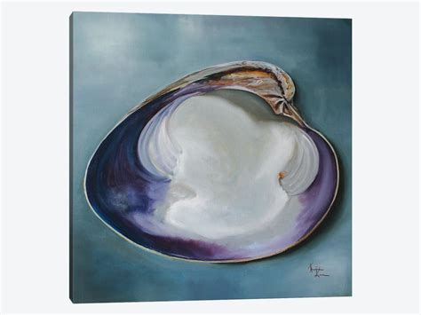 Clam Shell Art Print By Kristine Kainer Icanvas