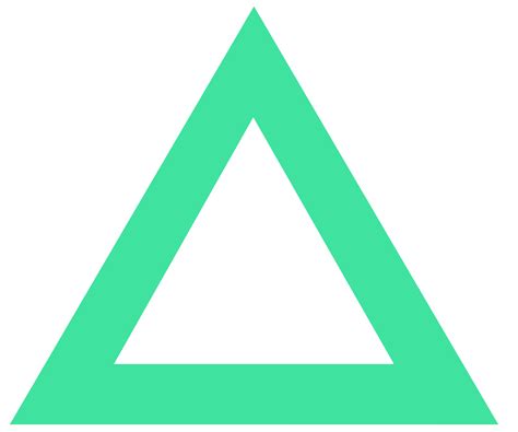 Triangular Clipart Shape Circle Triangular Shape Circle Transparent