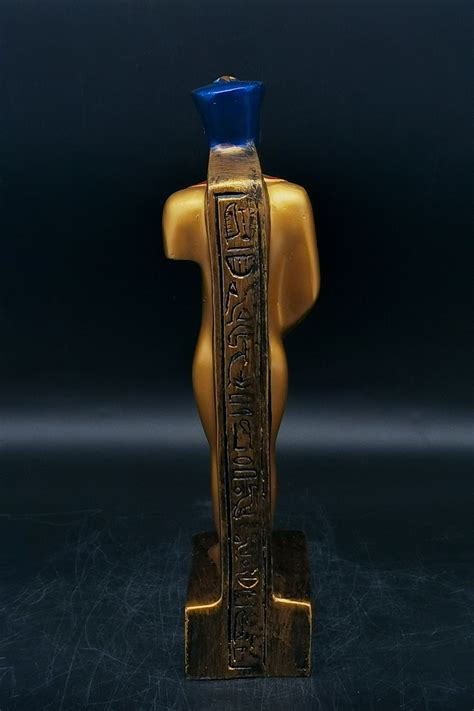 Unique Large Egyptian God Min Statue 9 H Made In Etsy