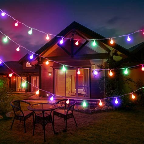 Buy Le Multicoloured Christmas Lights Rgb 8 Modes Fairy Lights Plug In