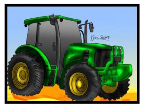 How To Draw Tractor Easy Step By Step Tutorial For Kids