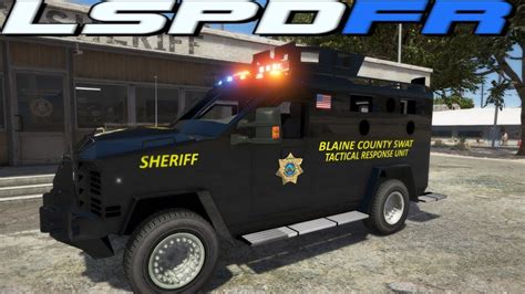 Gta 5 Mods New Lenco Bearcat Swat Truck Lspdfr Youtube