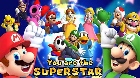 Mario Party 9 All Characters Superstar Animations Youtube