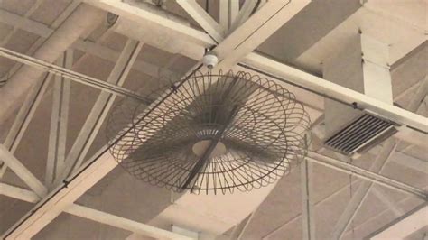 The commercial fan is typically seen on a restaurant, shopping center, mall store, office. 8 NuTone Pro-Line Industrial Ceiling Fans at my old High ...