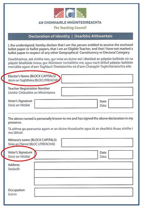 Identity Declaration Form Fillable Printable Pdf And Forms
