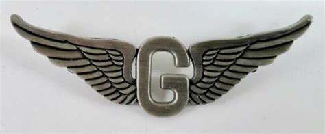 Us Army Helicopter Door Gunner Wings 2 58 Army Aviation Vietnam