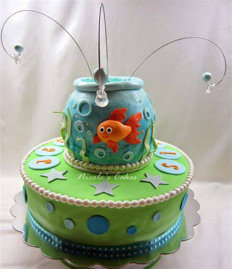 Confections Cakes And Creations Goldfish In A Bowl Adorable 1st