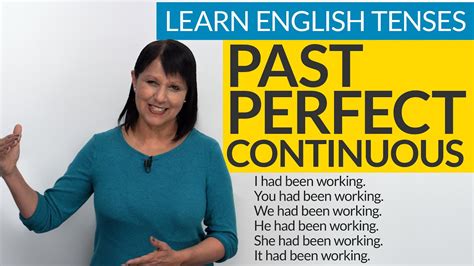 Learn English Tenses PAST PERFECT CONTINUOUS YouTube