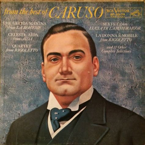 Enrico Caruso From The Best Of Caruso Releases Discogs