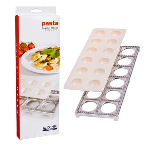 New Ravioli Maker Pasta Mould Mold Tray Cutter Stamp Dumpling Italian