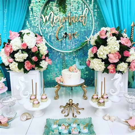 The little mermaid from disney is still beloved by 90s kids. Joint Mermaid and Pirate Party - Pretty My Party - Sibling ...