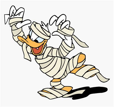Donald Duck Halloween Clipart Hd Png Download Kindpng