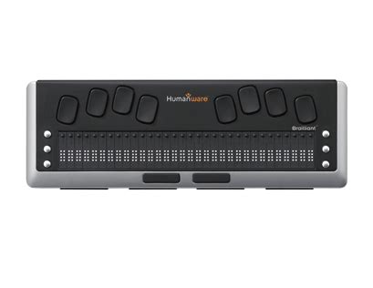 Another name for these readers is refreshable braille displays. Braille Displays