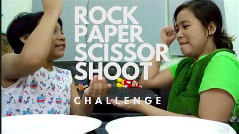 Rock Paper Scissor Shoot Challenge Youtube