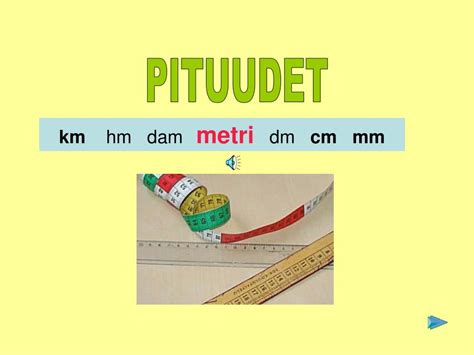 Ppt Km Hm Dam Metri Dm Cm Mm Powerpoint Presentation Id451417