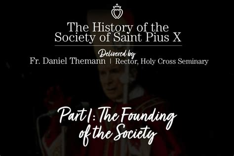 History Of The Sspx Part 1 The Foundation Sspx Podcast