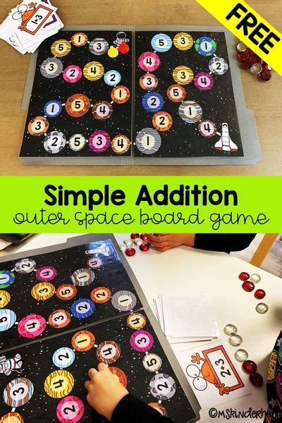 Maybe you would like to learn more about one of these? FREE Outer Space Simple Addition Board Game in 2020 ...