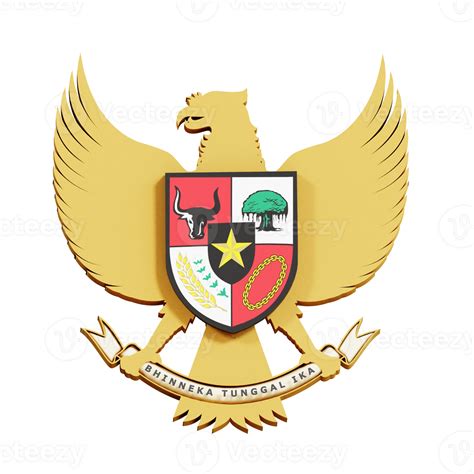 Pancasila Day 3d Icon 24476548 Png