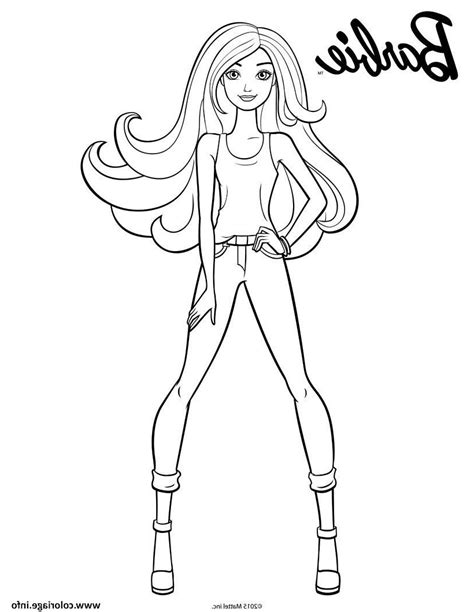 Coloriage à Imprimer Barbie Nouveau Photos Coloriage Barbie En