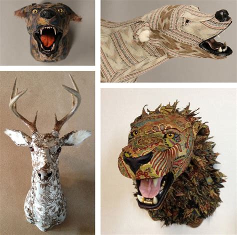 Upholstered Faux Taxidermy: the Perfect Replacement for ... Taxidermist in orland park, illinois.