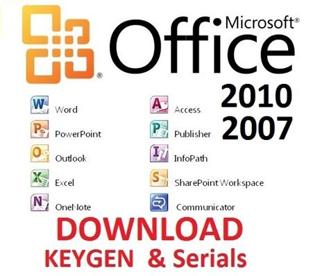 Microsoft Office 2007 2010 2003 Keygen Genuine Microsoft Office 2010