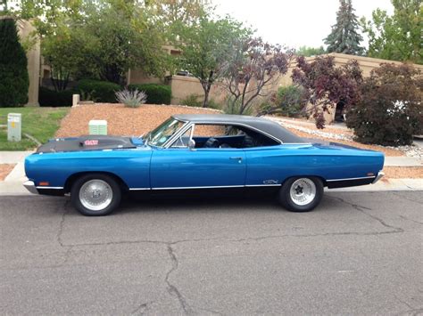 1969 plymouth gtx, clayton, new york. 1969 Plymouth GTX 440 727 8 3/4 HP RS23L9A Blue on Blue ...