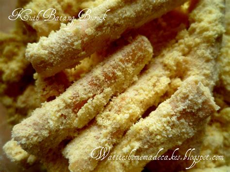 Jom mari cuba dan rasa.nyum nyum. Wattie's HomeMade: Kuih Batang Buruk