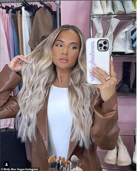 molly mae hague flaunts new hair transformation with extensions after chopping