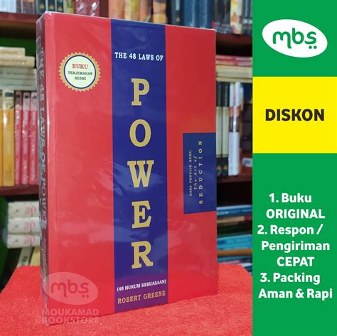 BUKU THE 48 LAWS OF POWER - 48 HUKUM KEKUASAAN - ROBERT GREENE | Lazada