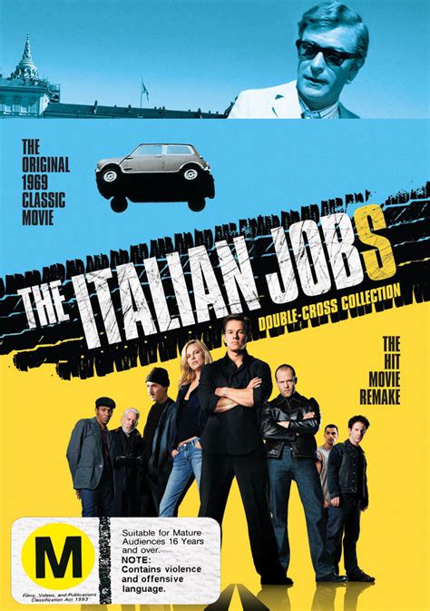 The Italian Jobs Double Cross Collection Dvd Buy Now At Mighty Ape Nz