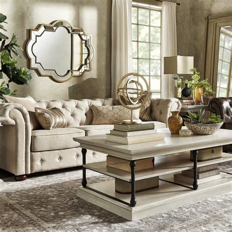 Chesterfield Sofa In Living Room Photos Cantik