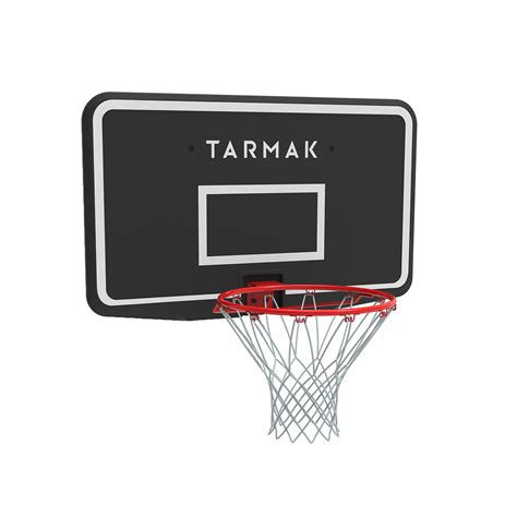 Tarmak Panier De Basket Sb100 Noir Rouge Pour Enfant Et Adulte à Fixer