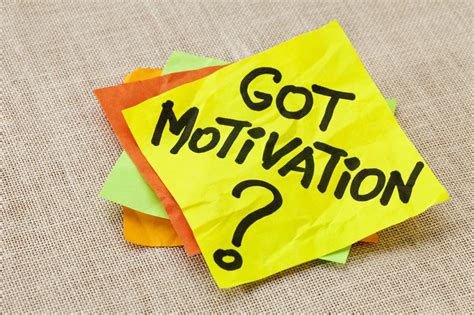 7 things to get and stay motivated