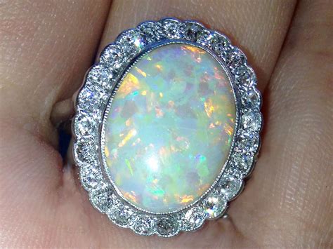 The October Opals Birthstones Ac Silver