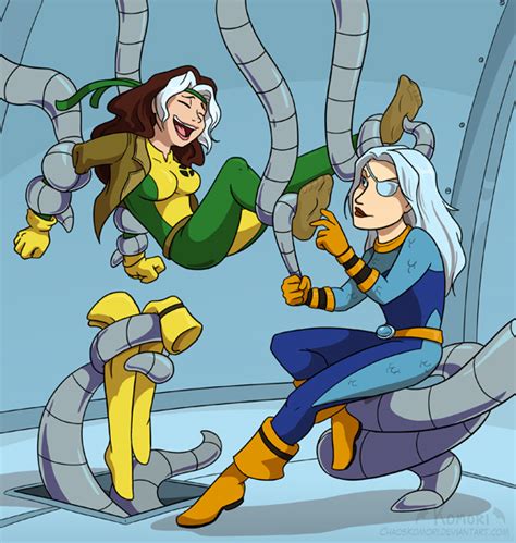 Commission Rogue Vs Ravager By Chaoskomori On Deviantart