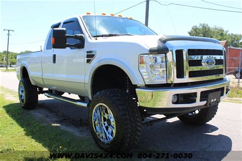 We make buying easy with up front® pricing and no dealer fees! 2008 Ford F-250 Super Duty Lariat Diesel Lifted 4X4 (SOLD)