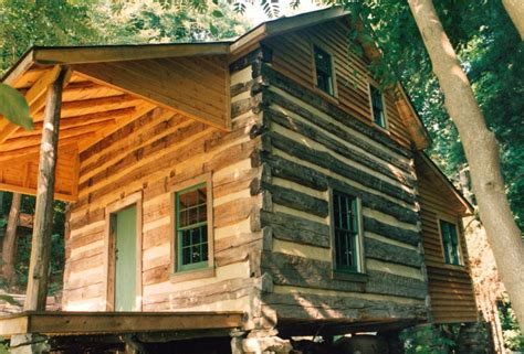 Stone Piers On A Log Cabin Handmade Houses With Noah Bradley Log