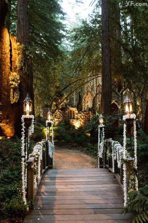 Dark Enchanted Forest Wedding