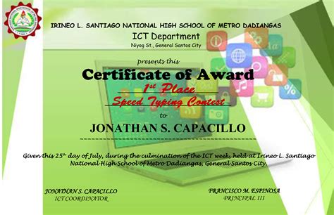For employers, there are 3 major types of certificates. Deped Cert Of Recognition Template / D O 36 S 2016 Ppt ...