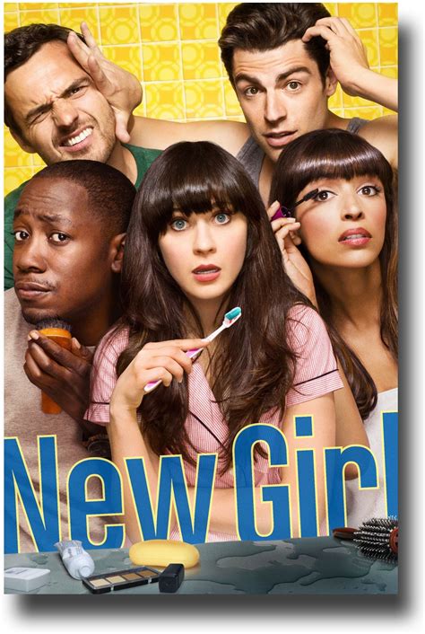 New Girl Poster Tv Show Promo Flyer 11 X 17 Mirror Poster For Sale At