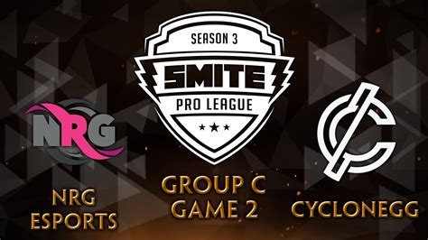 Smite Pro League Fall Split Group C Day 3 Nrg Esports Vs Cyclonegg