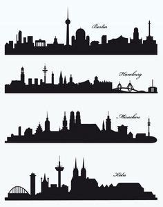 Maybe you would like to learn more about one of these? Die Skylines der deutschen Städte Berlin, Hamburg, München ...