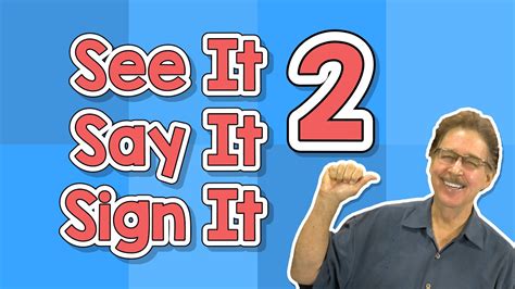 Without it, children struggle in recognizing words and pronouncing sounds. See It Say It Sign It Volume 2 Jack Hartmann ASL Alphabet ...