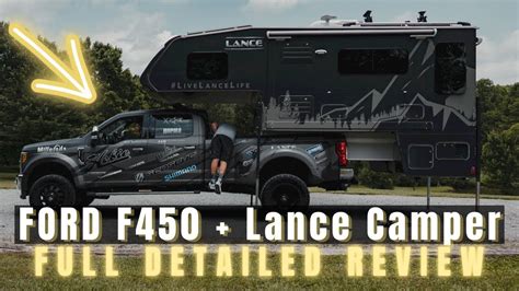 Ford F 450lance Camper Full Review 2022 Youtube