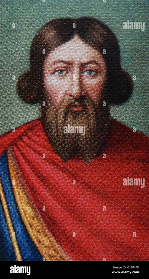 Owen Glendower 1359 1416 A Welsh Ruler Dated 14th Century Stock