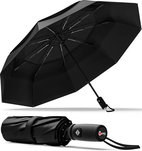 Repel Umbrella Windproof Travel Umbrella Wind Resistant Small Compact Light Automatic