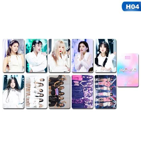 Youpop Kpop Gidle Gi Dle 6 Style Album Lomo Cards Sticker K Pop New